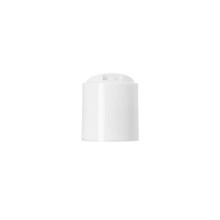 20-410 white smooth disc top cap, unlined