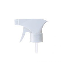 28-400 white ribbed trigger sprayer with 280mm dip tube