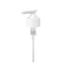 28-410 white down-lock lotion pump with 200mm dip tube