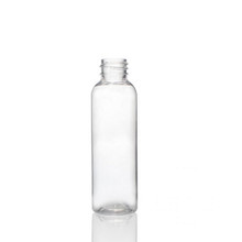 60ml clear PET Cosmo Round bottle with 20-410 neck