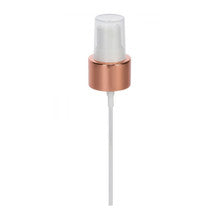 20-400 white fine mist sprayer with rose gold closure for 1 oz bottle