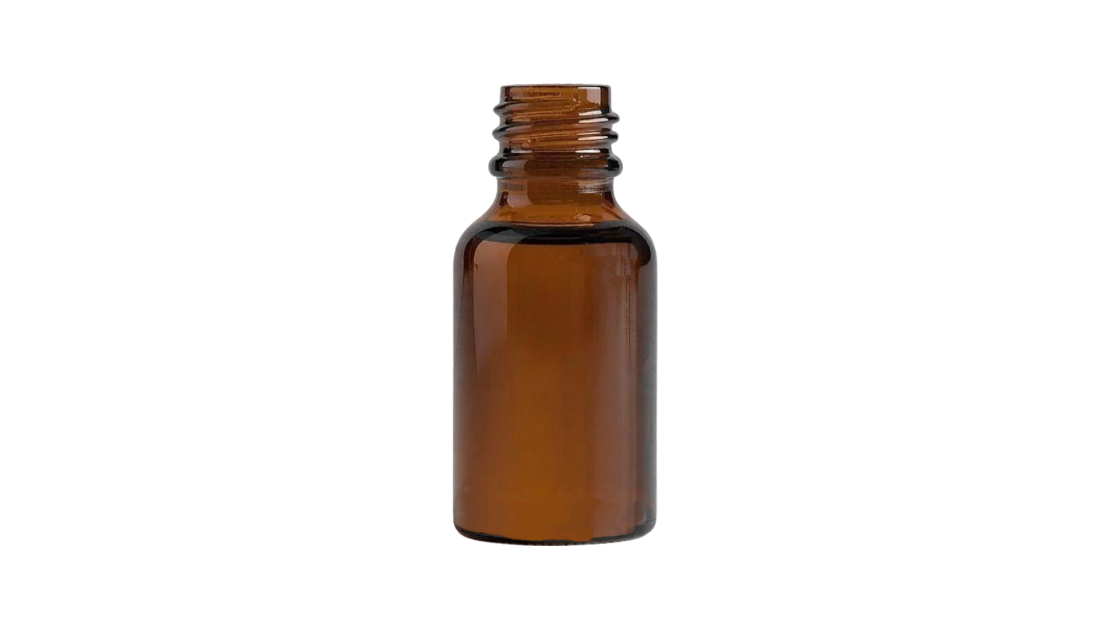 10ml Amber Euro Glass Bottle – 18mm Neck (768 pcs)