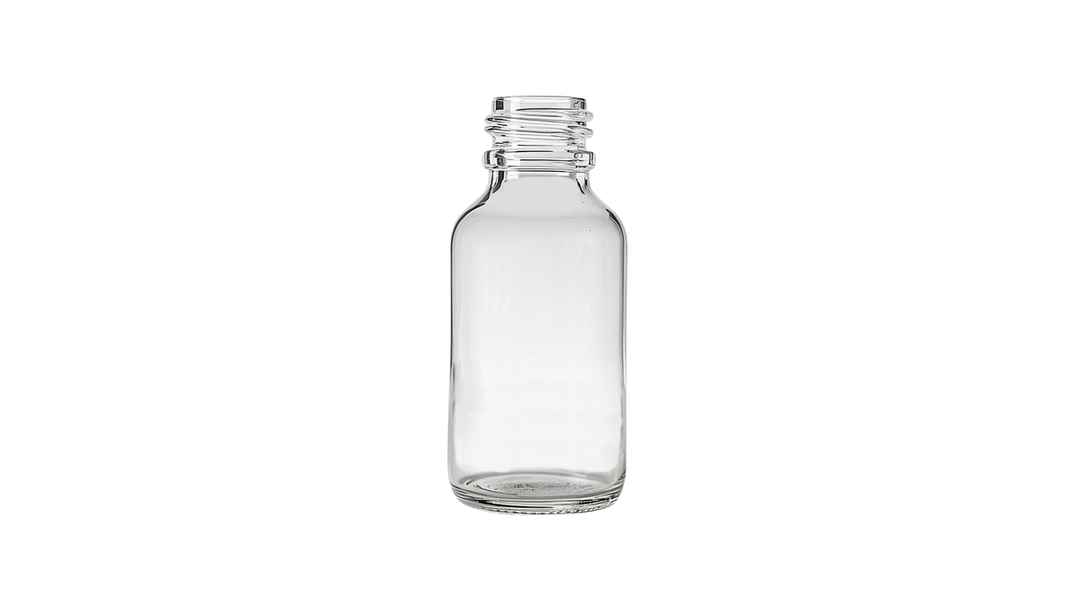 10ml Flint Euro Glass Bottle – 18mm Neck (768 pcs)